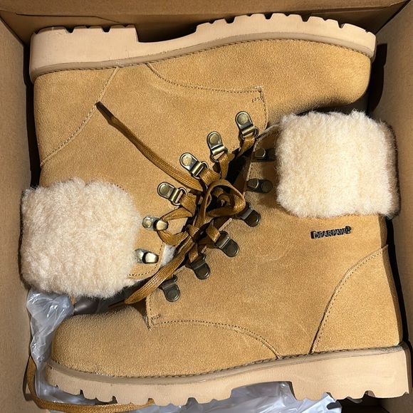 BEARPAW SAM WHEAT Size 8 W NWT - Picture 2 of 10